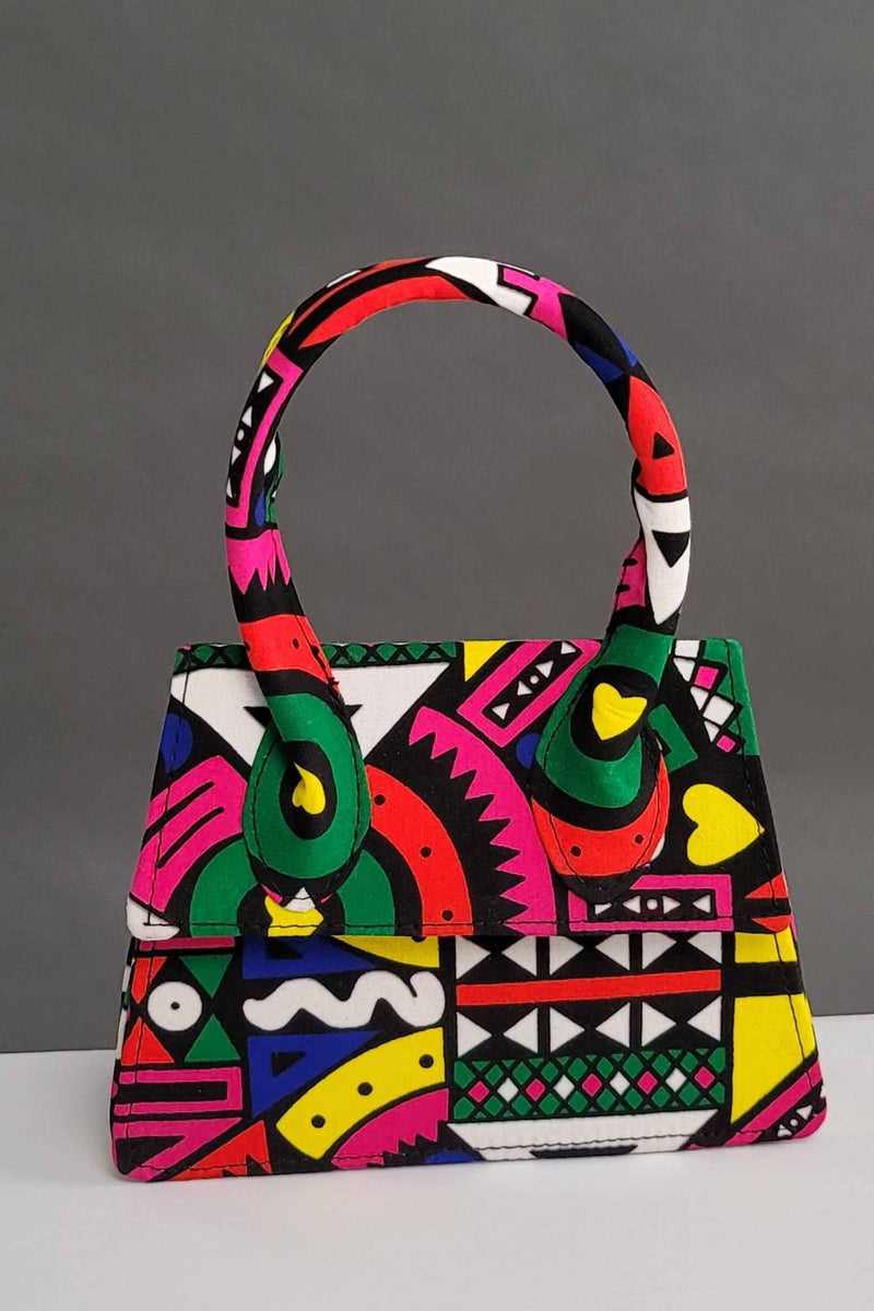 Sofi African Print Mini Bag