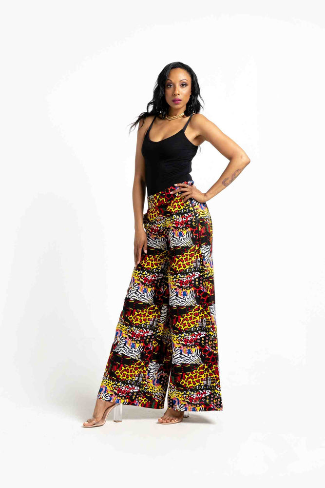REBECCA African Print Pant For Women's - KEJEO DESIGNS
