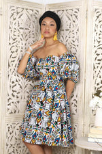  off the shoulder african dress for women. summer dress for women