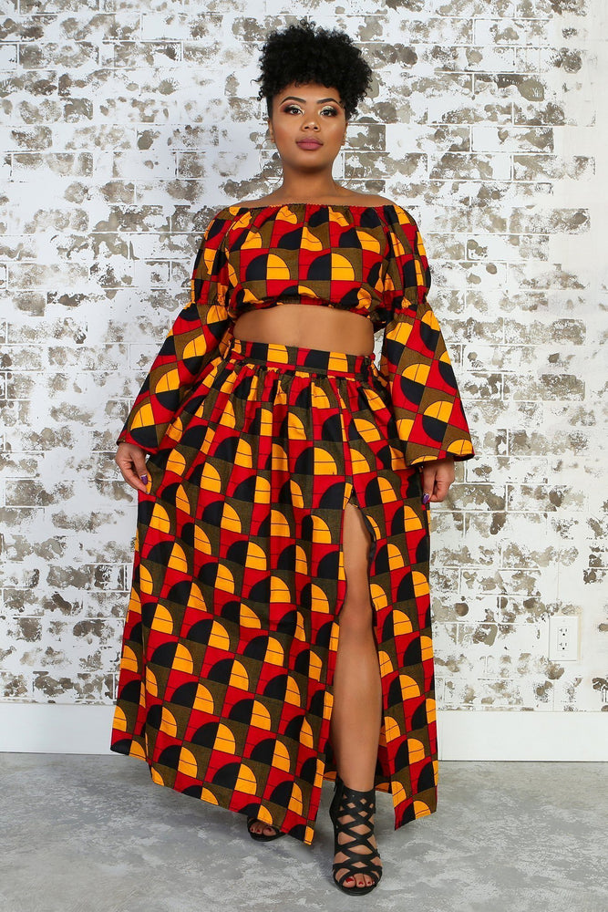 2021 African Ankara Print Short Sleeve Crop Top and Slim Short Skirt Sexy  African Women Two Pieces Set - China African Clothing and Women Clothing  price