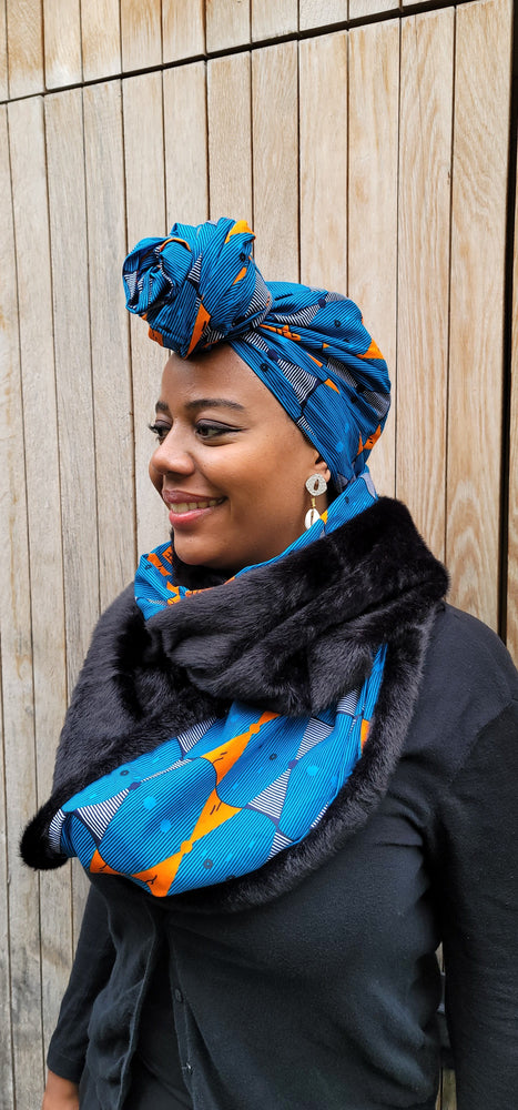 African Print Head Wraps and Bonnets Online